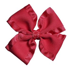 Pink Ruffle Basic Bow