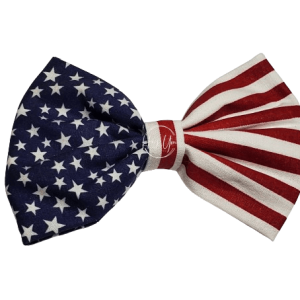 Red, White, & Blue Flag Bow