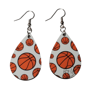 Basketball Earrings