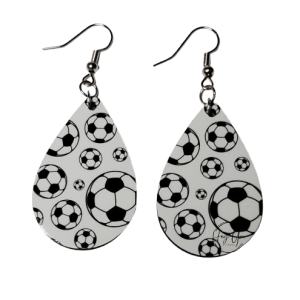 Soccer Earrings
