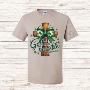 All Things Possible With God- St. Patrick's Day