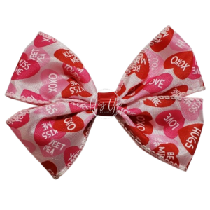 Conversation Heart Basic Bow
