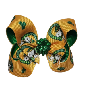 Snoopy Print Inspired Bow
