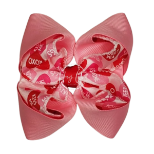 Pink With Pink Conversation Hearts