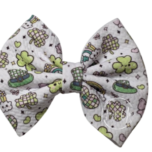 St. Patty's Retro Bullet Bow