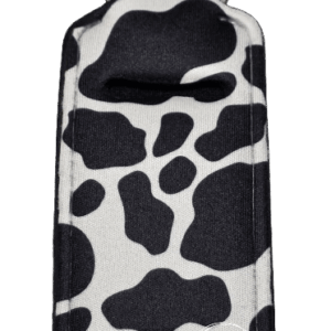 Cow Print Lip Balm Holder