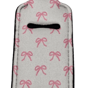 Pink Bow Lip Balm Holder