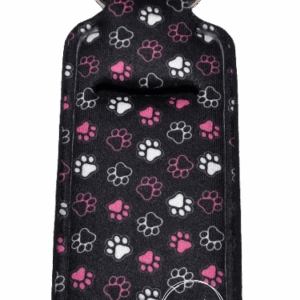 Pink Paw Print Lip Balm Holder