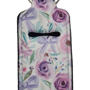 Purple Floral Lip Balm Holder