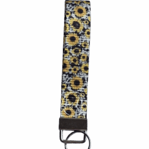 Sunflower Keychain Wristlet