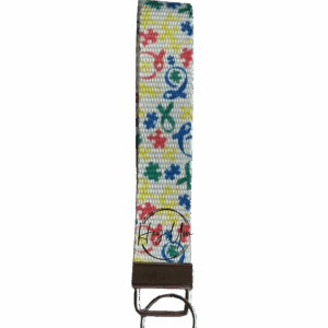 Autism Awareness Keychain Wristlet