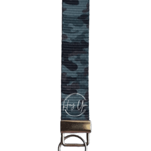 Green Camo Keychain Wristlet