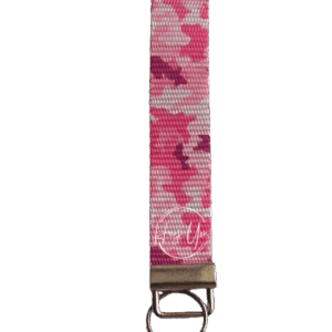 Pink Camo Keychain Wristlet