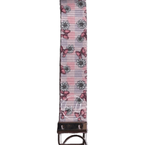 Pink Bows & Daisy Keychain Wristlet