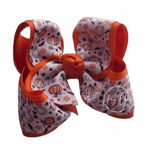 Halloween Print Boutique Bow